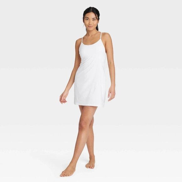 XS - Womens Flex Strappy Exercise Dress - All in Motion - White - Picture 1 of 10
